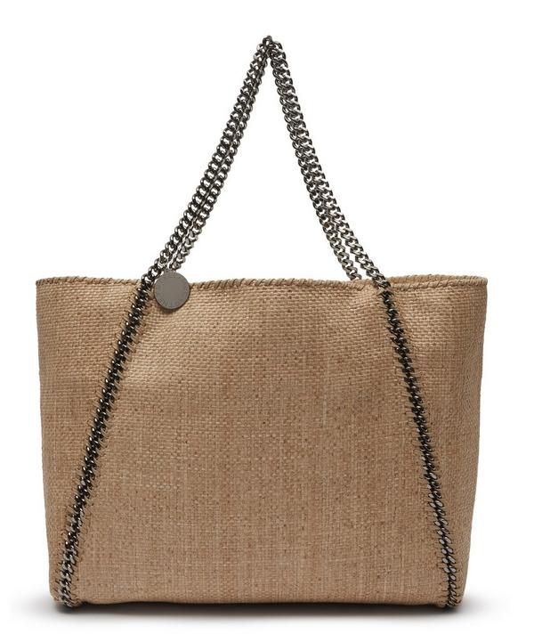 stella mccartney raffia tote