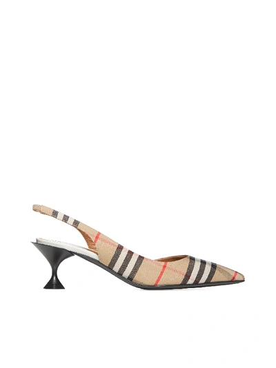 Shop Burberry Vintage Check Pumps