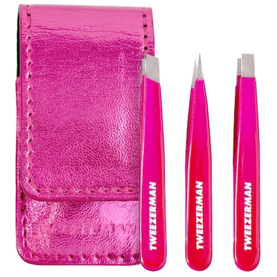 Shop Tweezerman Micro Mini Pink Perfection Tweezer Set