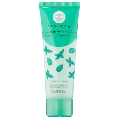 Shop Sephora Collection Instant Masks Peppermint Gum 1.69oz/ 50 ml