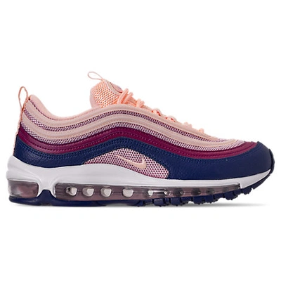 Shop Nike Women's Air Max 97 Casual Shoes In Red