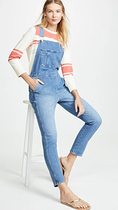 Shop Frame Le Garcon Overalls In Islet