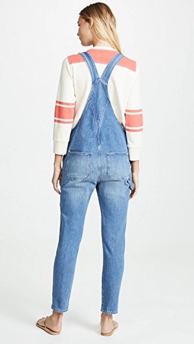 Shop Frame Le Garcon Overalls In Islet