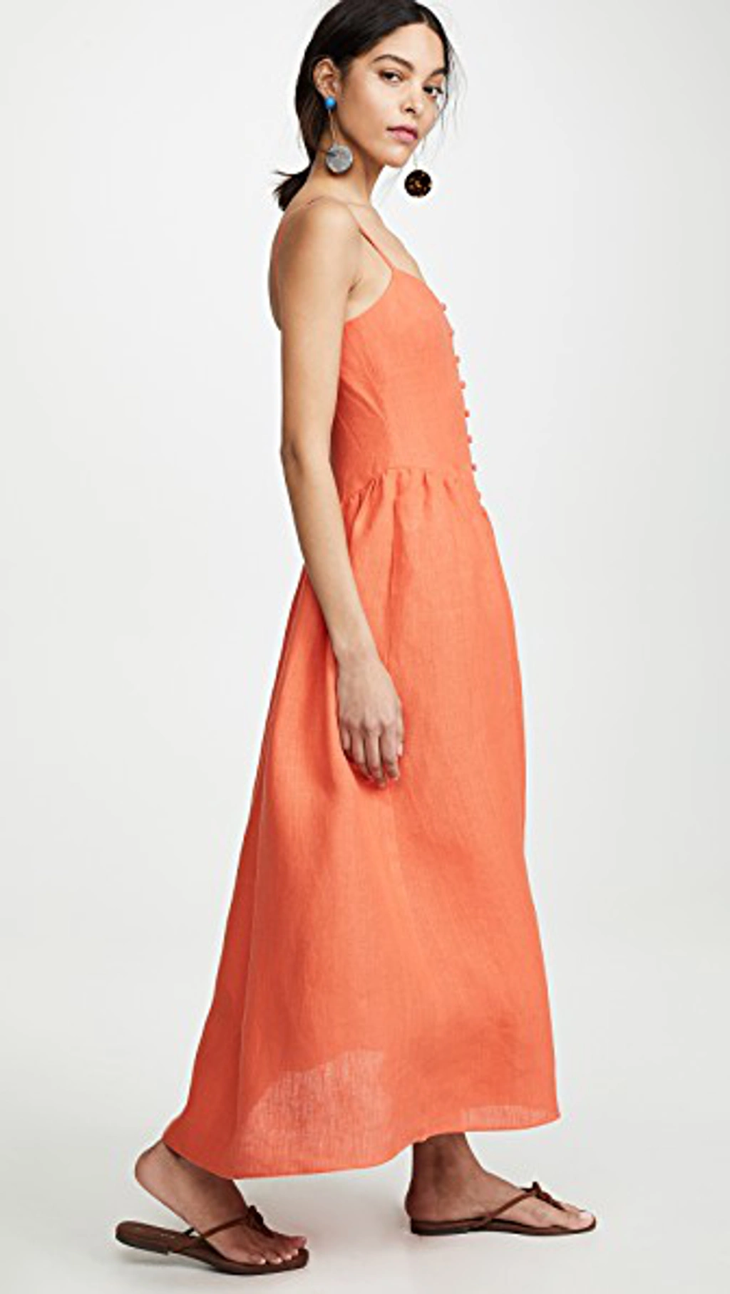 Mara Hoffman Mischa Dress In Poppy ModeSens