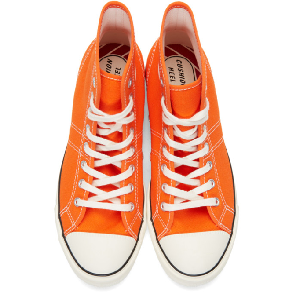 converse lucky star orange