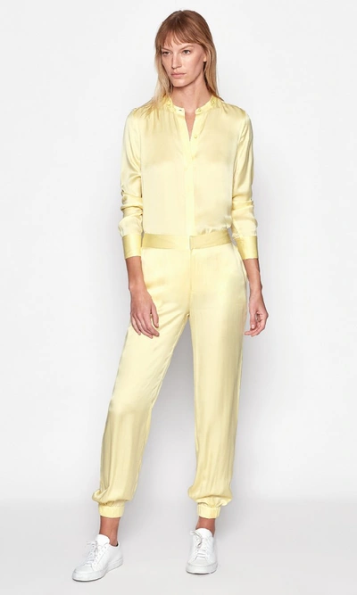 Shop Equipment Oranne Shirt In Limon Sorbet