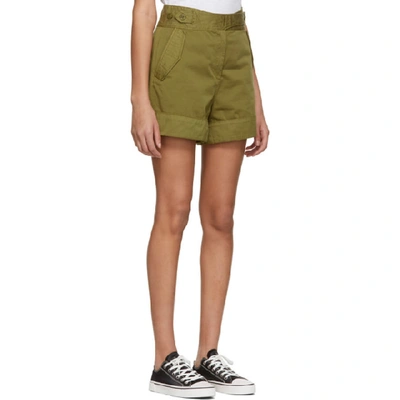 Shop Rag & Bone Rag And Bone Khaki Mandy Shorts