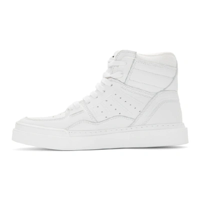 Shop Balmain White Keira Sneakers