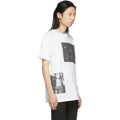 Shop Alyx 1017  9sm White Flag Ring T-shirt In 007 White