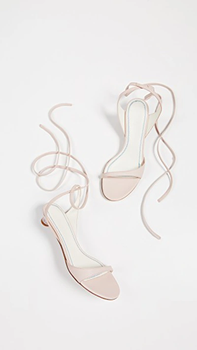 Shop Tibi Scott Sandals In Crepe