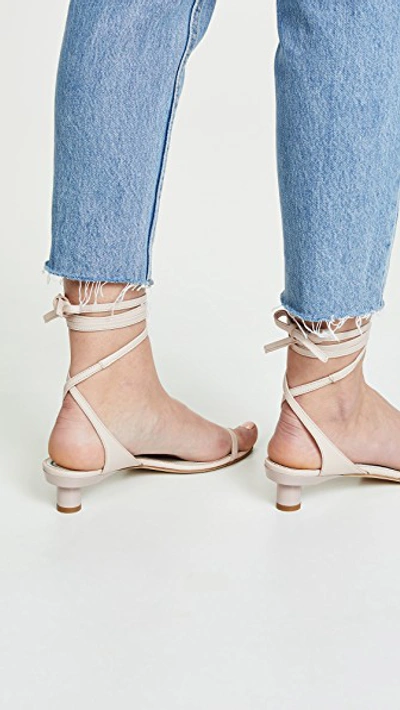 Shop Tibi Scott Sandals In Crepe