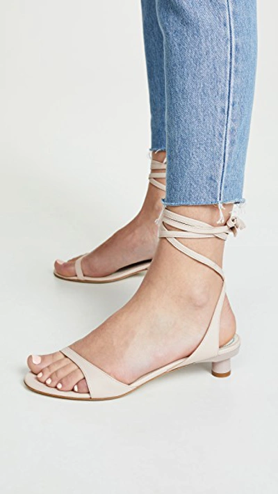 Shop Tibi Scott Sandals In Crepe