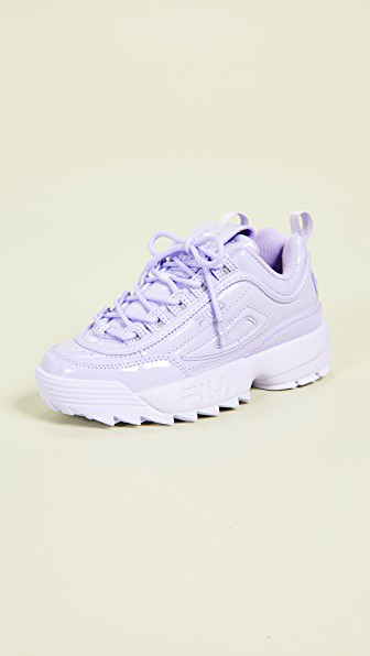 fila lilac trainers