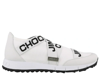 Shop Jimmy Choo Toronto Sneakers In White