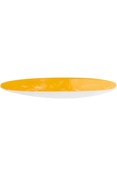 Shop Cult Gaia Large Acrylic Hair Clip In Yellow