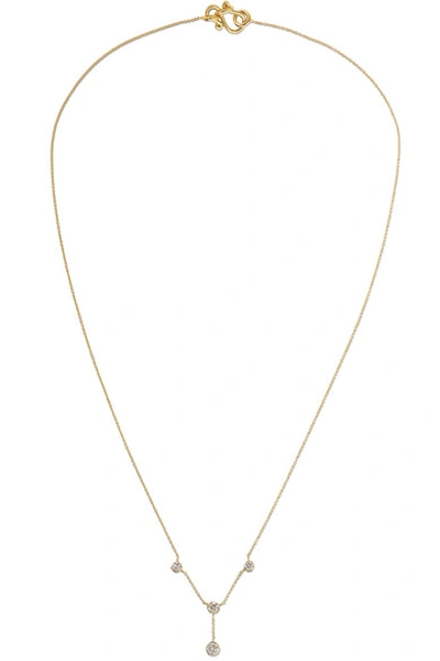 Shop Sophie Bille Brahe Roma Grand 18-karat Gold Diamond Necklace