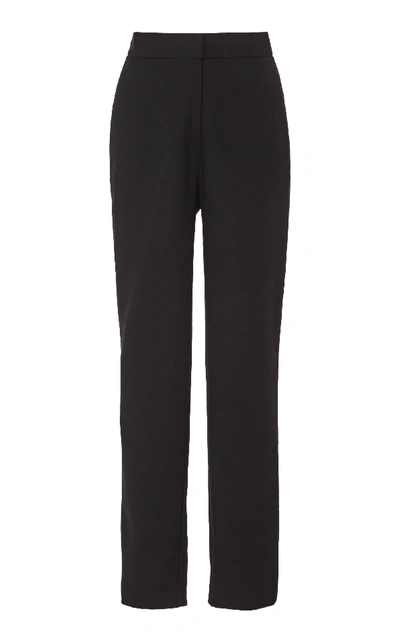 Shop Andres Otalora Cordoba Wool Cigarette Pants In Black