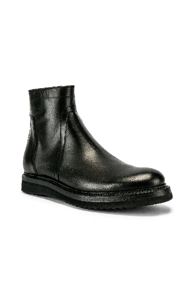 Shop Rick Owens Creeper Boots In Black