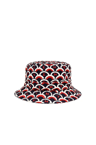 Shop Valentino Printed Bucket Hat In Multi