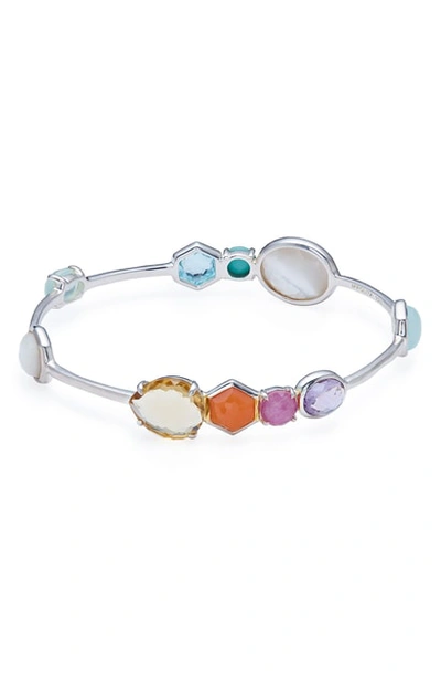 Shop Ippolita Rock Candy Gelato Station Bangle In Rainbow