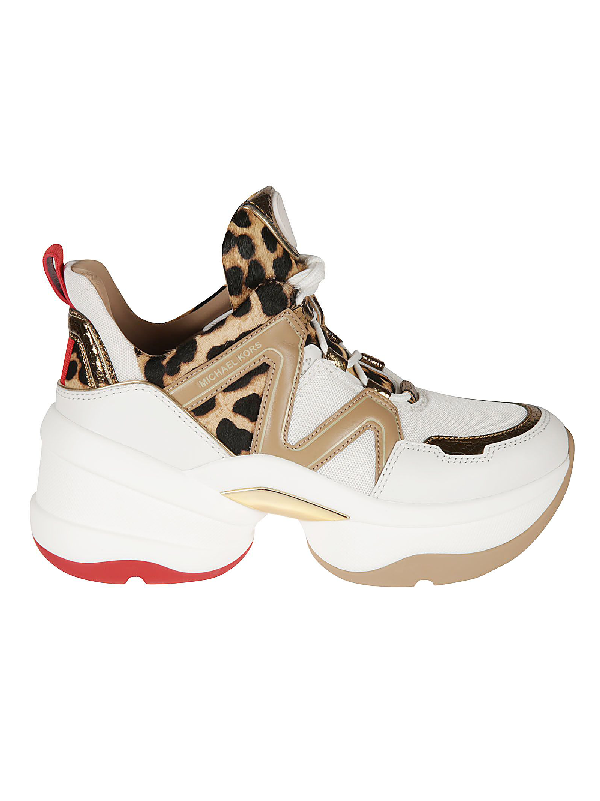 michael kors olympia sneakers leopard