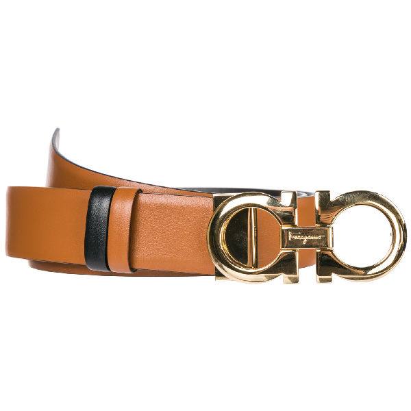 salvatore ferragamo reversible belt women's