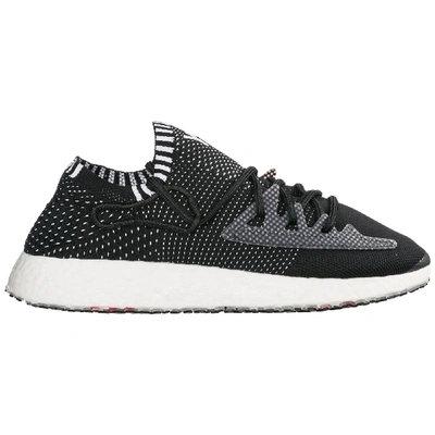 Shop Y-3 Men's Shoes Nylon Trainers Sneakers Raito Racer In Black
