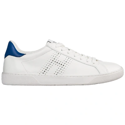 Hogan Men's Shoes Leather Trainers Sneakers H327 In White | ModeSens