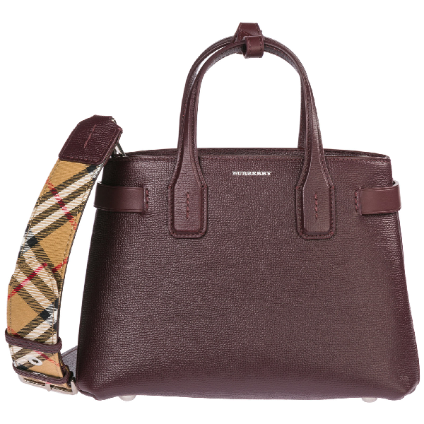 burberry purple bag