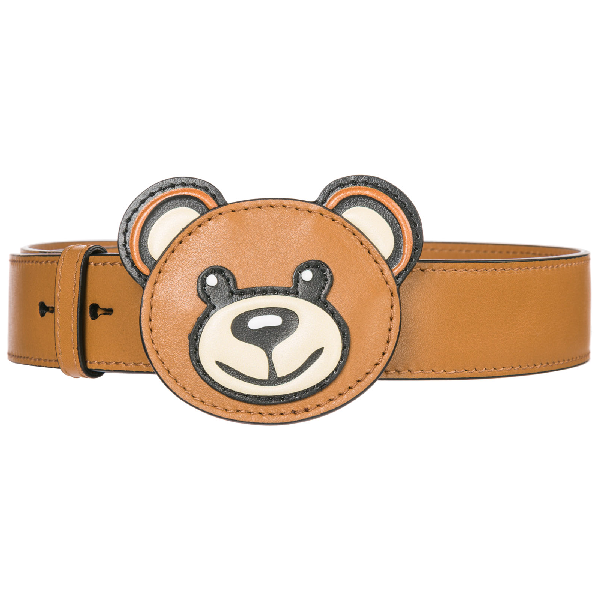 Leather Shoulder Strap Teddy Bear 