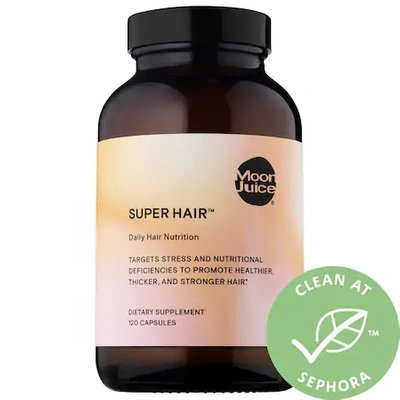 Shop Moon Juice Superhair Daily Hair Nutrition Refillable Supplement 120 Capsules