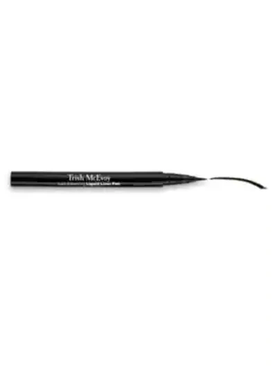 Shop Trish Mcevoy Lash-enhancing Liquid Liner Pen In Intense Black