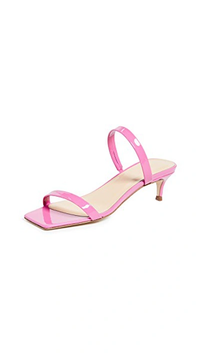 Shop By Far Thalia Mules In Pink