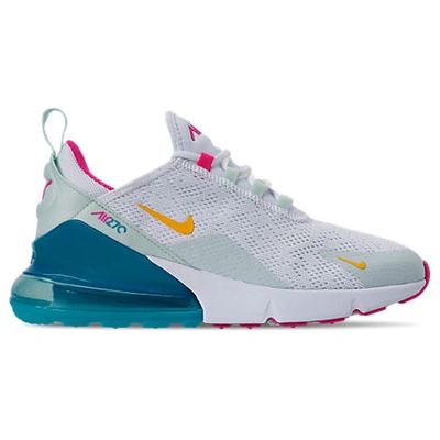 Shop Nike Women's Air Max 270 Casual Shoes In White