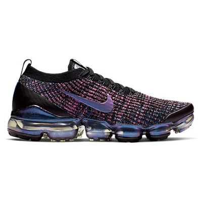 Shop Nike Women's Air Vapormax Flyknit 3 Running Shoes In Black Size 10.5 Lace/knit