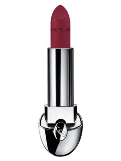 Shop Guerlain Women's Rouge G Customizable Matte Lipstick Shade In Purple