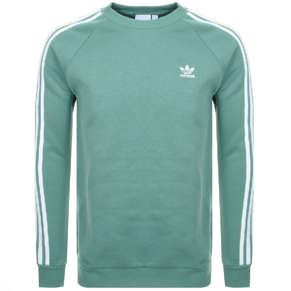 adidas originals three stripe sweatshirt