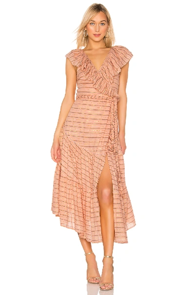 Shop Apiece Apart Nueva Costa Maxi Dress In Blush