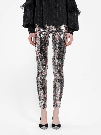 Shop Isabel Marant Trousers In Multi Color