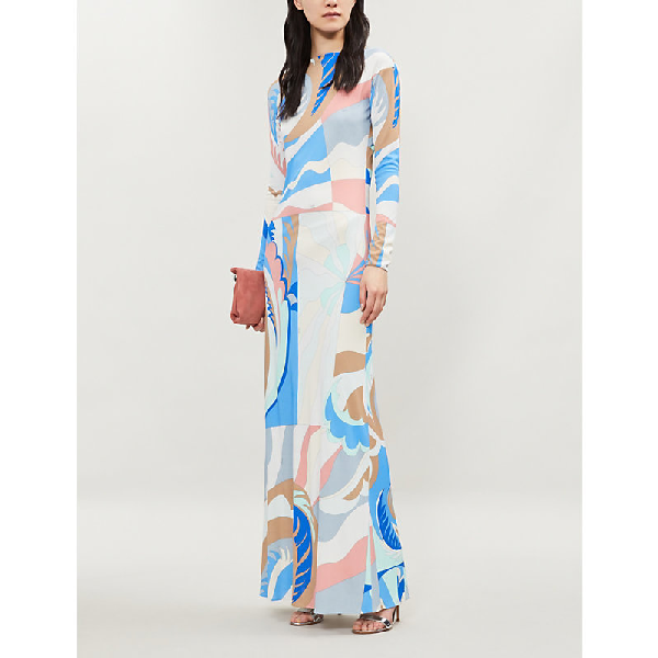 emilio pucci maxi dress