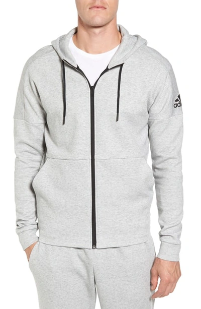 Adidas Originals Adidas Men's 36 Hours Stadium Zip Hoodie In Grey | ModeSens