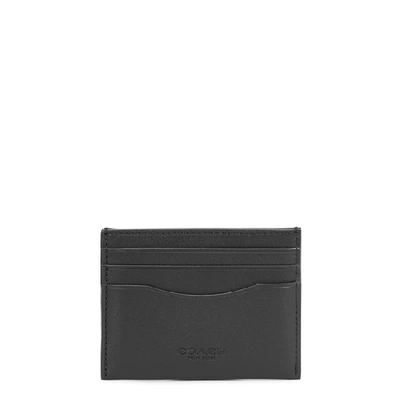 Shop Coach Black Leather Card Holder