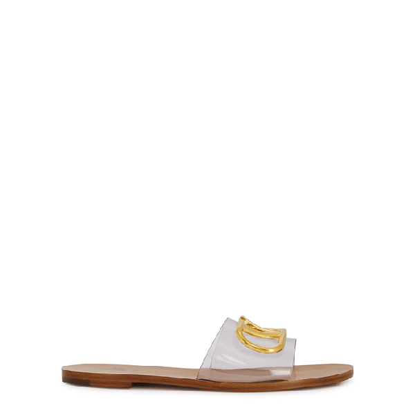 valentino transparent sandals