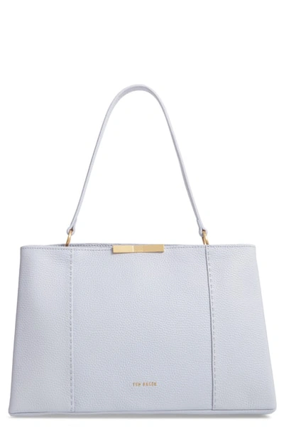 Shop Ted Baker Camieli Bow Tote - Blue In Pl-blue