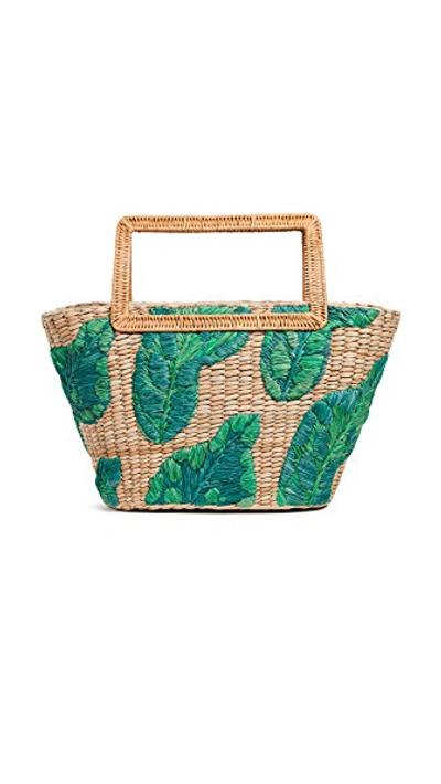 Shop Aranaz Cherine Tote In Green