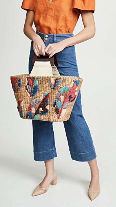 Shop Aranaz Louise Tote In Multi