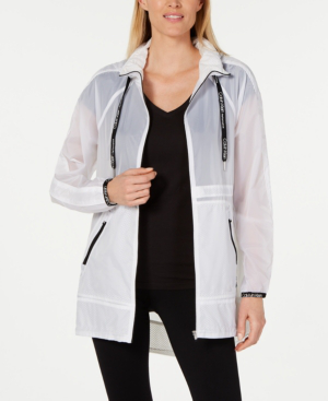 calvin klein performance rain jacket