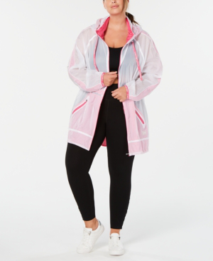 calvin klein performance rain jacket