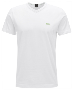 hugo boss white crew neck t shirt