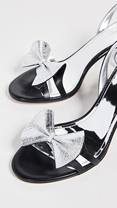 Shop Isabel Marant Adree Sandals In Black/silver